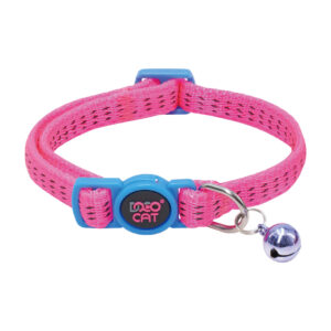 Collar Deo Cat para Gato - Rosa con Cascabel