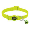 Collar Deo Cat para Gato - Verde Limón con Cascabel