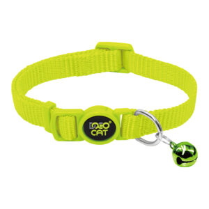 Collar Deo Cat para Gato - Verde Limón con Cascabel