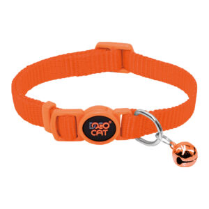 Collar Deo Cat para Gato - Naranja con Cascabel