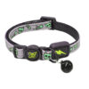 Collar Deo Cat para Gato - Estampado Calavera Verde
