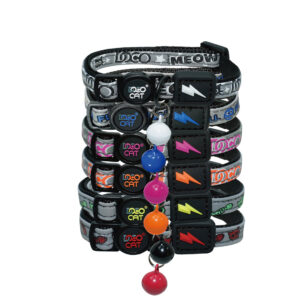 Collar Deo Cat Estampado para Gato - Acolchado con Cascabel