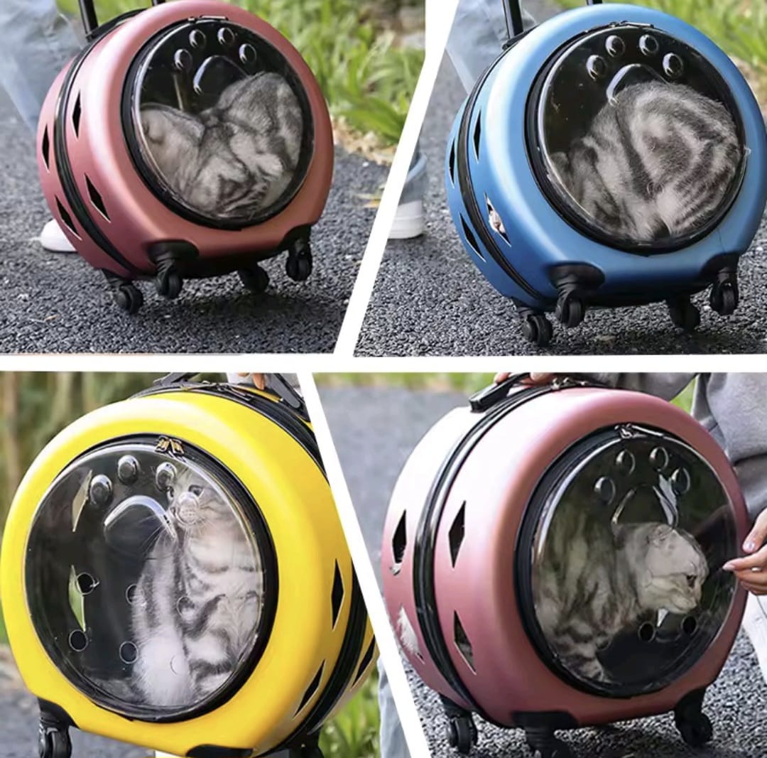 Transportador - Valija con Ruedas para Mascotas