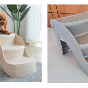 Escalera Rampita 2 en 1 para Perros y Gatos - Antideslizante