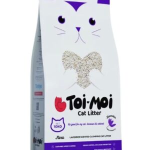 Arena Sanitaria Toi-Moi Cat Litter - Aroma Lavanda Aglomerante