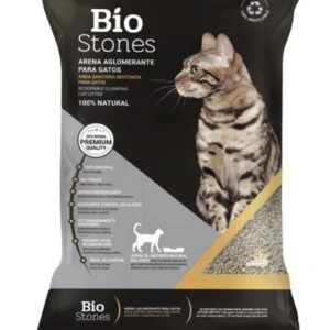 Bio stones Arena Natural Aglomerante para Gatos