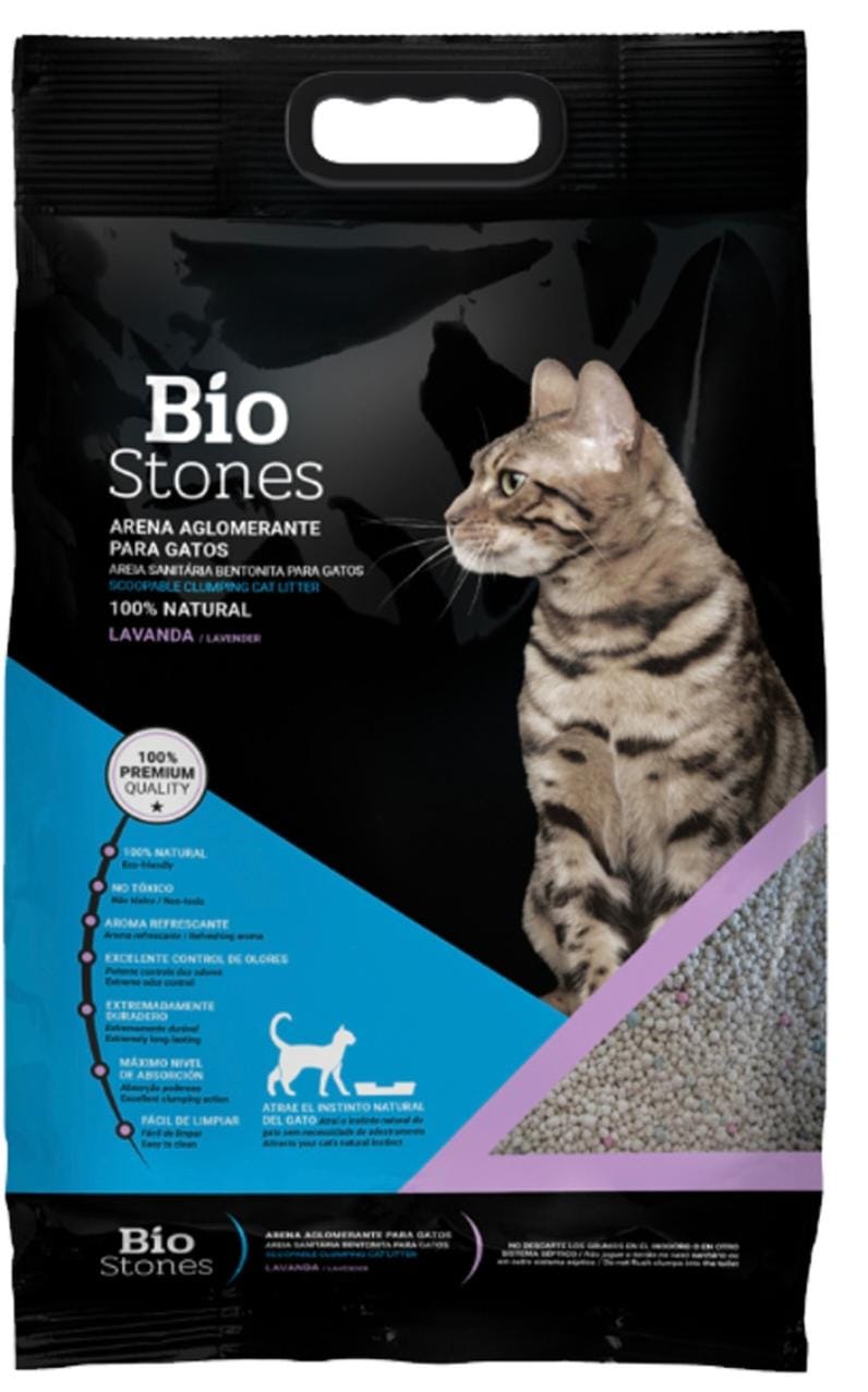 Bio Stones Arena Aglomerante para Gatos