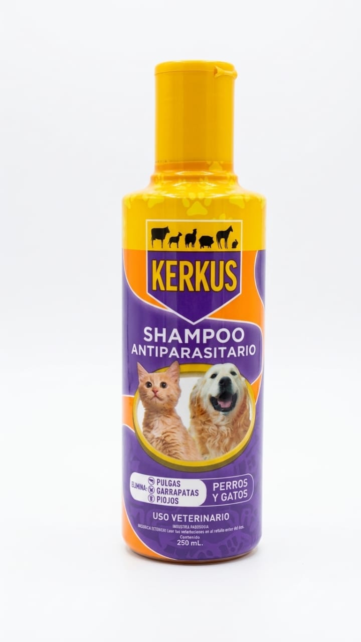 Shampoo Antiparasitario KERKUS para Perros y Gatos