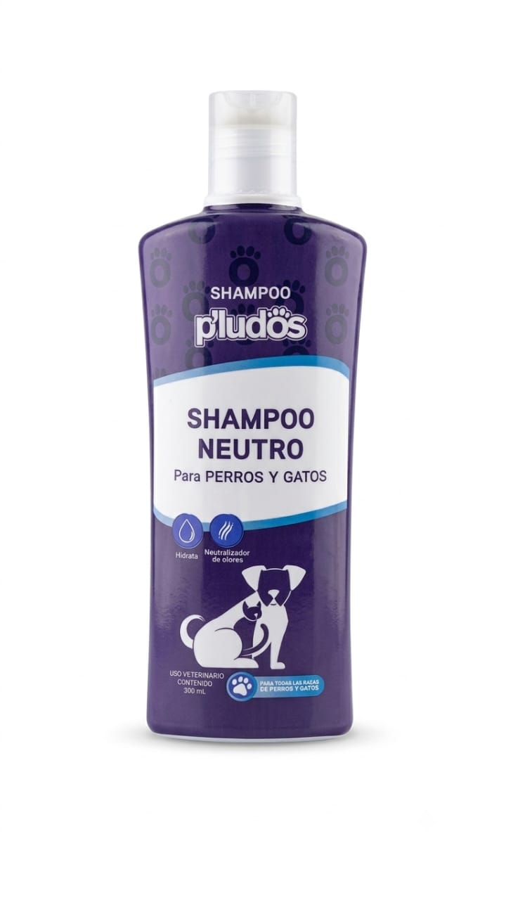 Shampoo P’LUDOS Neutro para Perros y Gatos