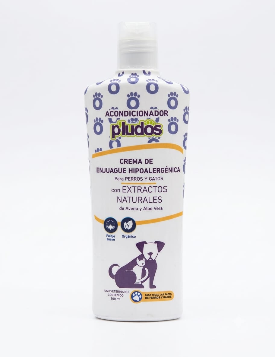 Enjuague Hipoalergénico P’LUDOS para Perros y Gatos 300 ml