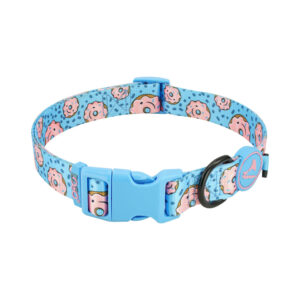 Collar Ajustable DOCO para Perros con Estampado de Donas