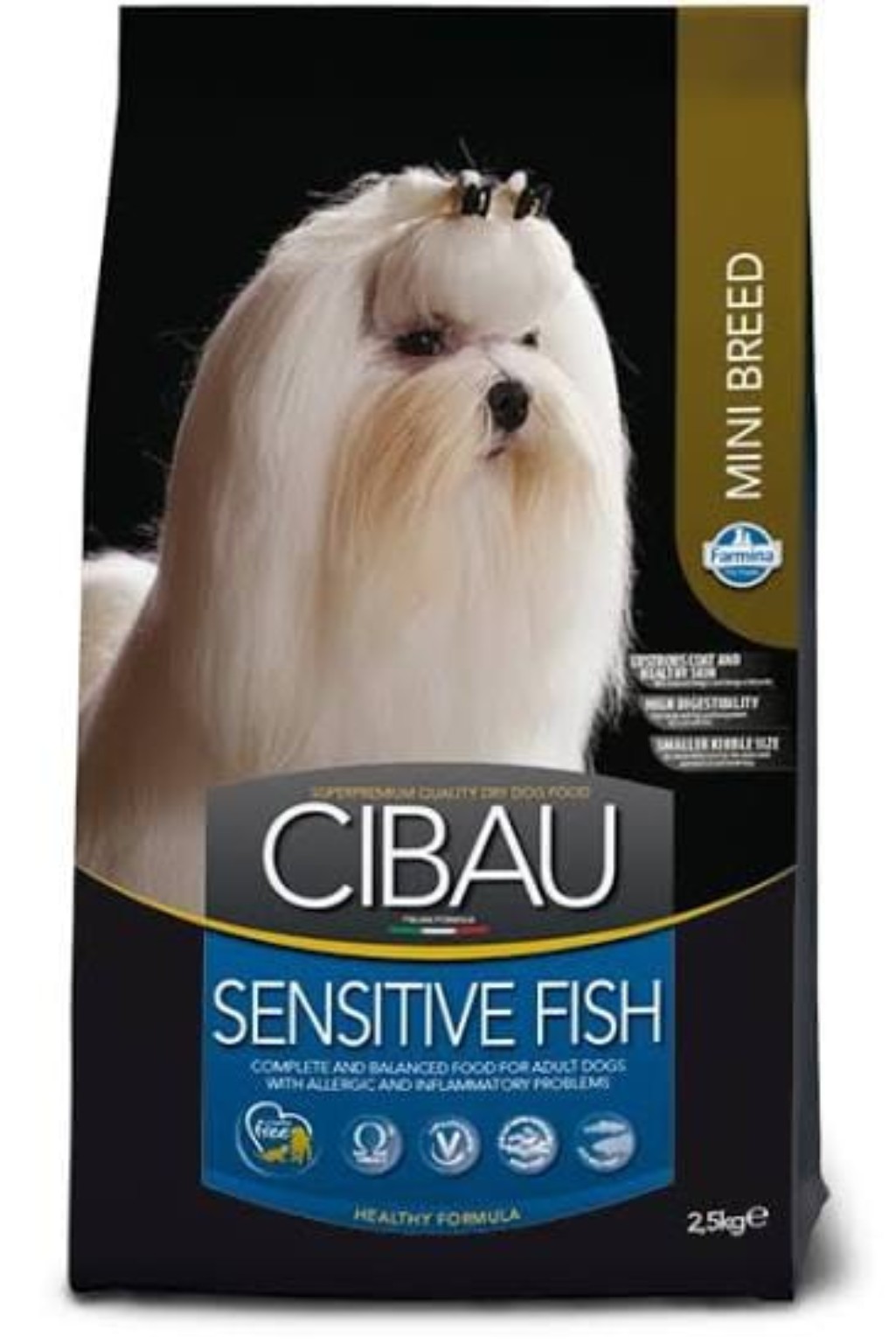Cibau Sensitive Fish Mini Breed – Alimento para Perros Adultos de Razas Pequeñas